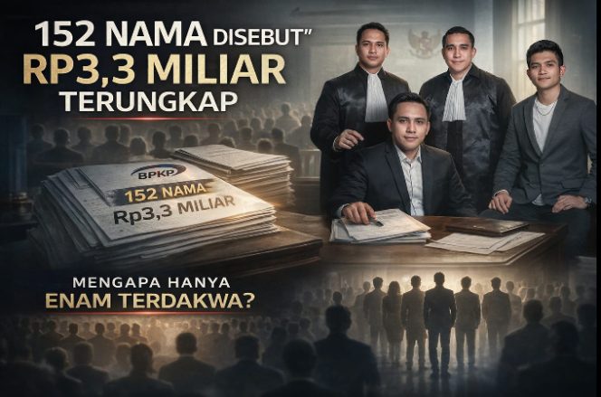 
					Audit Ungkap 152 Nama dan Rp3,3 Miliar Kerugian Negara, Mengapa Hanya Enam Terdakwa