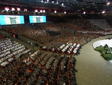Foto: penampakan peserta Rakornas 2026 di Sentul/tanngkapan layar