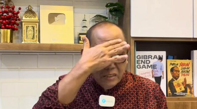 Foto: Ikrar Nusa Bhakti/tangkapan layar