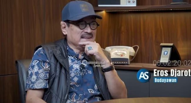 Foto: Eros Djarot/tangkapan layar