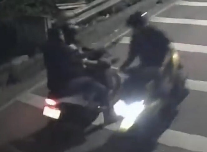 
					Foto: dugaan Andrie Yunus disiram air keras oleh OTK di Jakarta Pusat/tangkapan layar