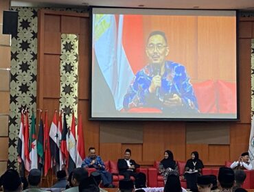 Foto: M Syafii Antonio di Halalbihalal JATTI, Ahad (19/4/2026), di Jakarta