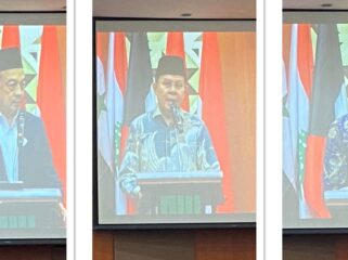 Foto: UBN, Fasli Jalal, Ferry Juliantono di Halalbihalal JATTI, Ahad (19/4/2026)