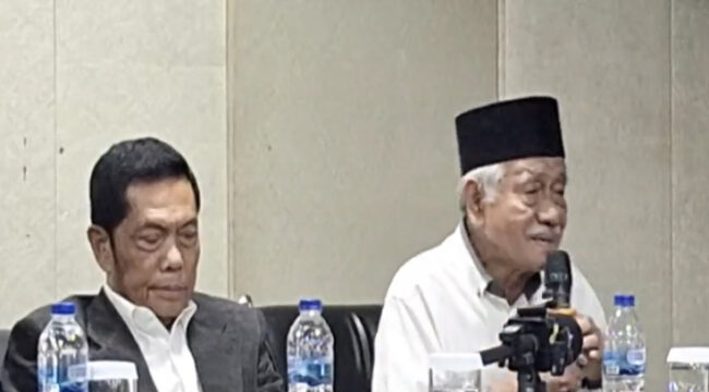 Foto: Amir Hamzah (kanan)/tangkapan layar