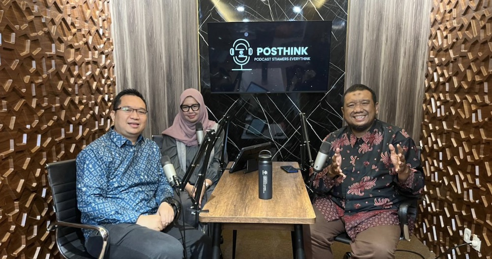 Podcast Kampus Jadi Jembatan Informasi, Institut STIAMI Kenalkan Prodi Administrasi Bisnis Lewat POSTHINK