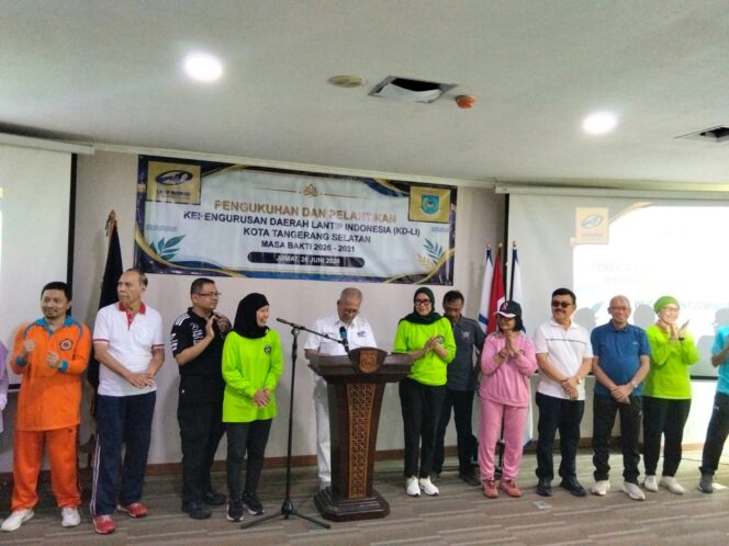 
					Pelantikan Pengurus Daerah Lansia Aktif Peduli Indonesia (LANTIP Indonesia) Kota Tangerang Selatan periode 2026–2028  berlangsung di Pusat Pemerintahan (Puspem) Kota Tangerang Selatan, Jumat (26/6/2026).