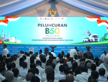 Foto: peluncuran B50 di Karawang, Jawa Barat (9/7/20260