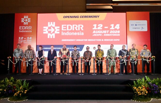 
					EDRR Indonesia 2026 digelar 12–14 Agustus 2026 di Hall D2 JIExpo Kemayoran, Jakarta, sebagai pameran internasional yang menghadirkan inovasi dan solusi terbaru penanggulangan bencana (foto ; dok)