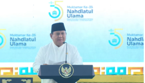 Sambutan dan Pembukaan Muktamar ke-35 Nahdlatul Ulama oleh Presiden Prabowo Subianto
