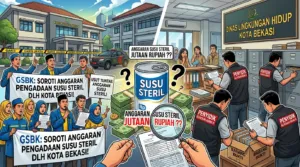 Kejagung Geledah DLH Kota Bekasi, GSBK Soroti Anggaran Pengadaan Susu Steril