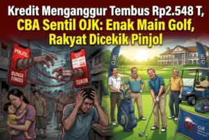Kredit Nganggur Tembus Rp2.548 triliun, CBA Sentil OJK, Rakyat Dicekik Pinjol