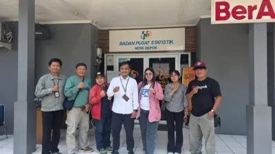 Bangun Kolaborasi Strategis, SWI Depok Silaturahmi ke kantor BPS