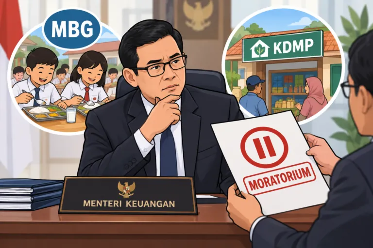 Menkeu Baru Diminta Moratorium Program MBG dan KDMP