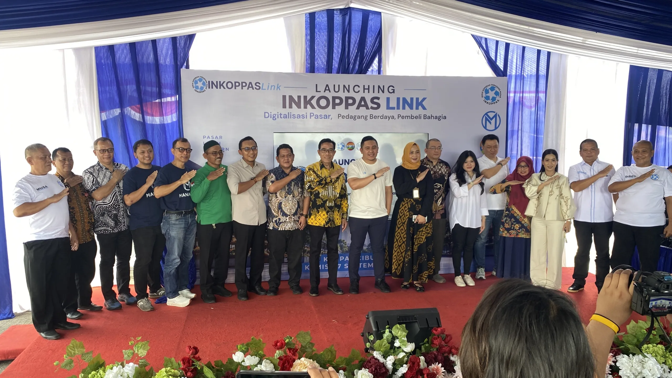Launching INKOPPAS Link: Digitalisasi Pasar, Pedagang Berdaya, Pembeli Bahagia