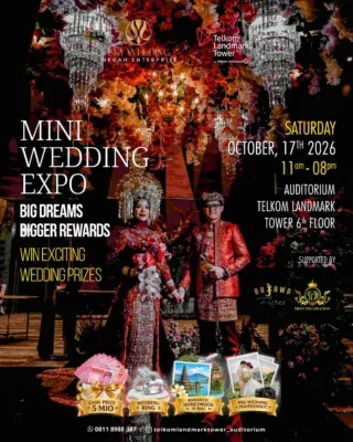 Sky Wedding Siap Menggelar Mini Wedding Expo Bertajuk  “Big Dreams, Bigger Rewards”